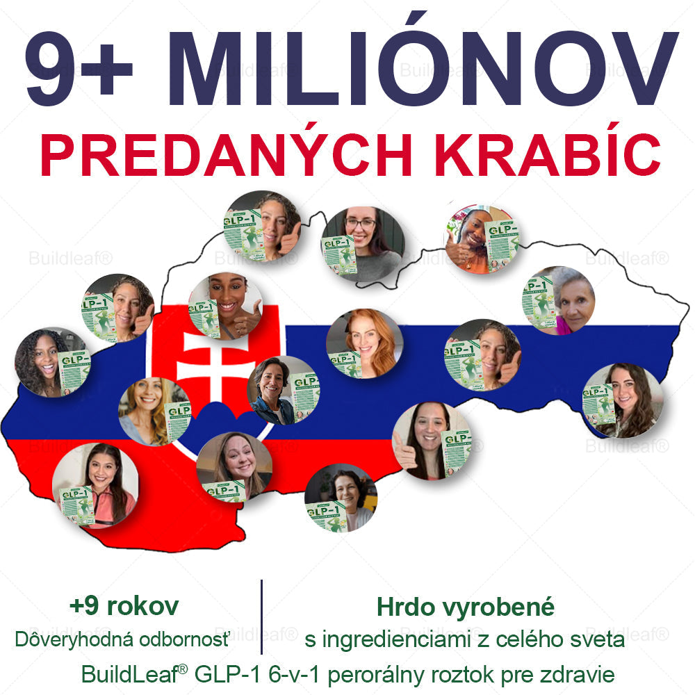 🍀BuildLeaf® GLP-1 6-v-1 Fit & Vital Perorálny Roztok (Len raz denne, viditeľné zmeny už za 7 dní) Pre obezitu, kardiovaskulárne ochorenia, cukrovku, spánkové apnoe, zdravie čriev, problémy s kĺbmi a ďalšie🌿🌿