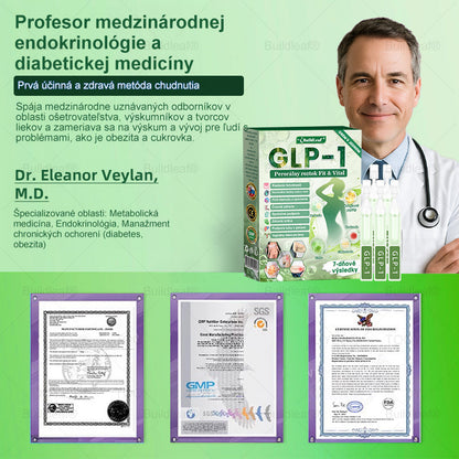 🍀BuildLeaf® GLP-1 6-v-1 Fit & Vital Perorálny Roztok  (Len raz denne, viditeľné zmeny už za 7 dní) Pre obezitu, kardiovaskulárne ochorenia, cukrovku, spánkové apnoe, zdravie čriev, problémy s kĺbmi a ďalšie🌿🌿