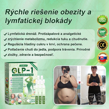 🍀BuildLeaf® GLP-1 6-v-1 Fit & Vital Perorálny Roztok  (Len raz denne, viditeľné zmeny už za 7 dní) Pre obezitu, kardiovaskulárne ochorenia, cukrovku, spánkové apnoe, zdravie čriev, problémy s kĺbmi a ďalšie🌿🌿